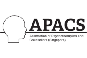 Association of Psychotherapists and Counsellors Singapore APAC Logo, affiliated with Inner Compass Psychotherapy Hong Kong