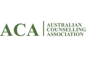 Australian Counselling Association ACA Logo, affiliated with Inner Compass Psychotherapy Hong Kong