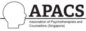 Association of Psychotherapists and Counsellors Singapore APAC Logo, affiliated with Inner Compass Psychotherapy Hong Kong