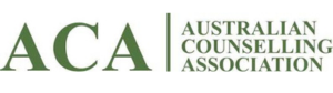 Australian Counselling Association ACA Logo, affiliated with Inner Compass Psychotherapy Hong Kong